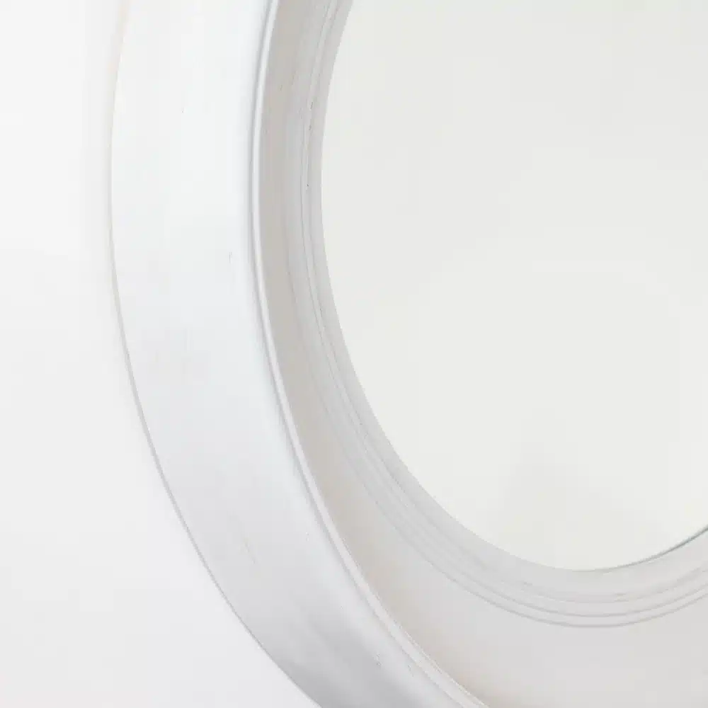 Marcella Deep Round Mirror Oyster 90cm - Image 2