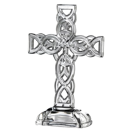 Galway Crystal Celtic Cross - Ashford Collection