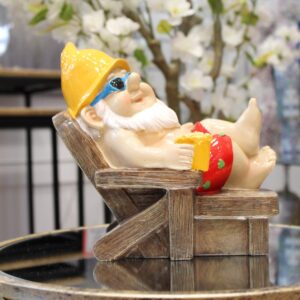 Gnome Behaving Badly Sunbathing