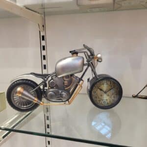 Vintage Motorcycle Clock